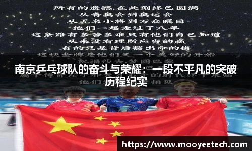 南京乒乓球队的奋斗与荣耀：一段不平凡的突破历程纪实