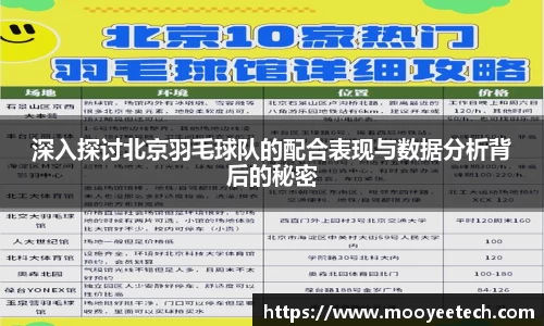 深入探讨北京羽毛球队的配合表现与数据分析背后的秘密