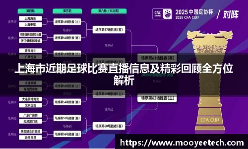 上海市近期足球比赛直播信息及精彩回顾全方位解析